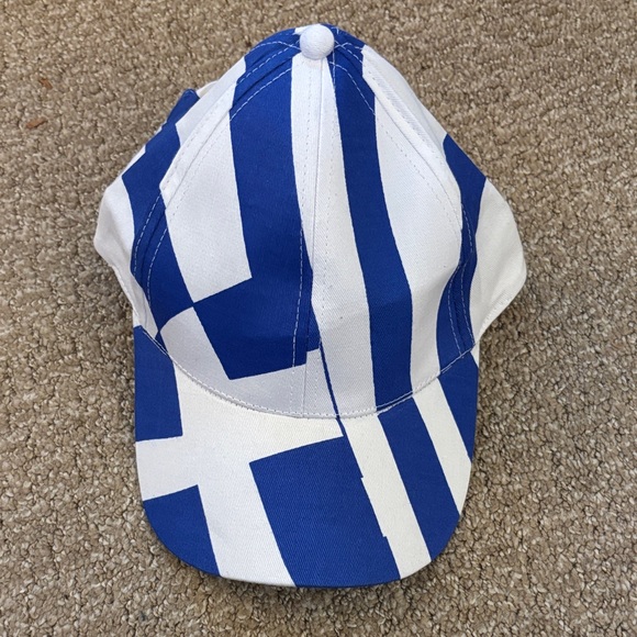 Greece Flag Hat Adjustable - Picture 1 of 4
